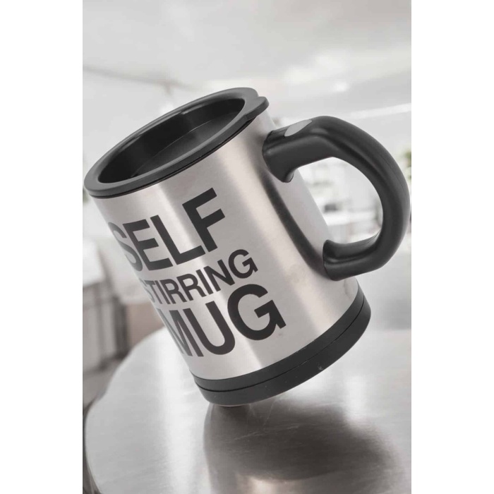 Mikser Kupa Yazılı Mug Bardak Karıştırma Özelliği
