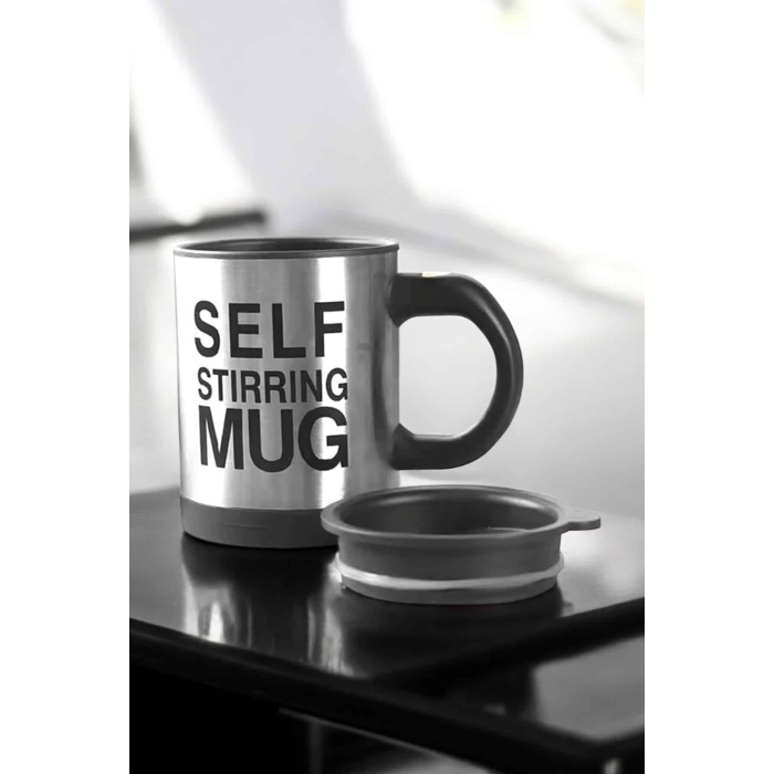 Mikser Kupa Yazılı Mug Bardak Karıştırma Özelliği