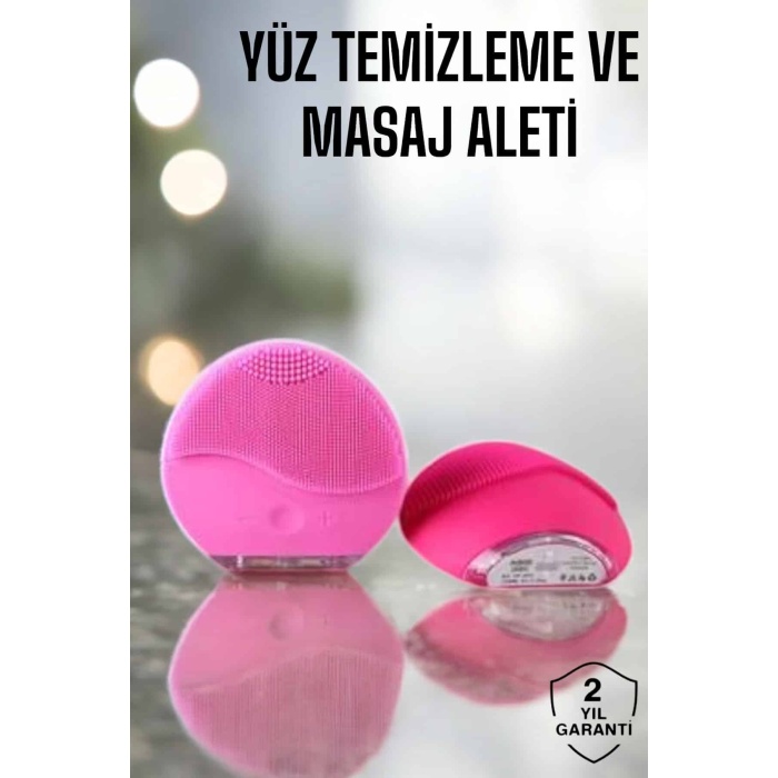 Yüz Temizleme Aleti Genç Görünüm Sağlayan, Kan Dolaşımını Hızlandıran, Kablosuz ve Taşınabilir