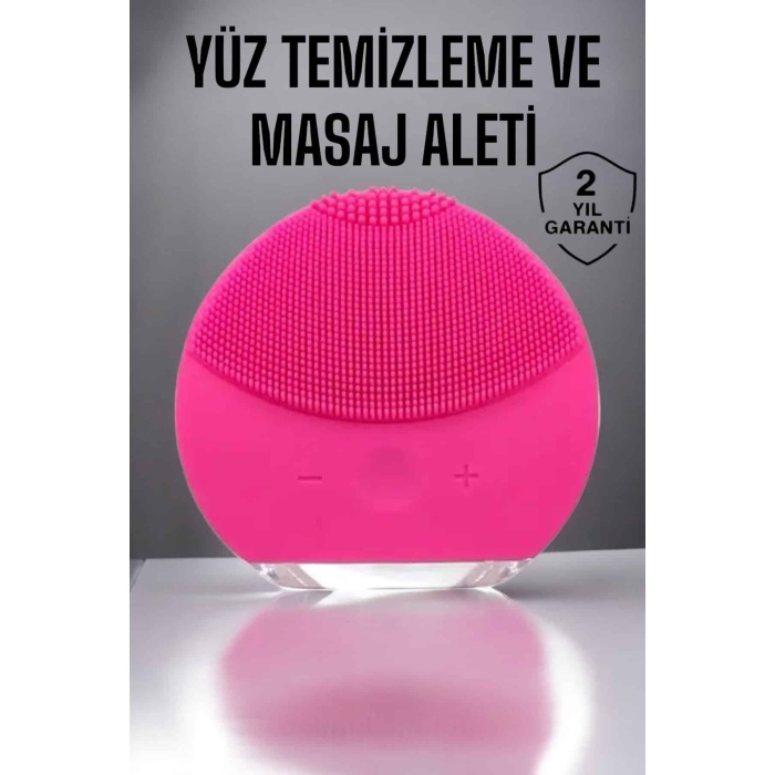 Profesyonel Yüz Temizleme Masaj Aleti Su Geçirmez, Kablosuz Şarj Özellikli Kolay Temizlenebilir