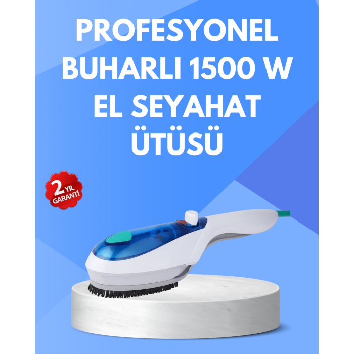 Buharlı Pratik Ütü Seyahat Tipi Kırışıklık Giderici