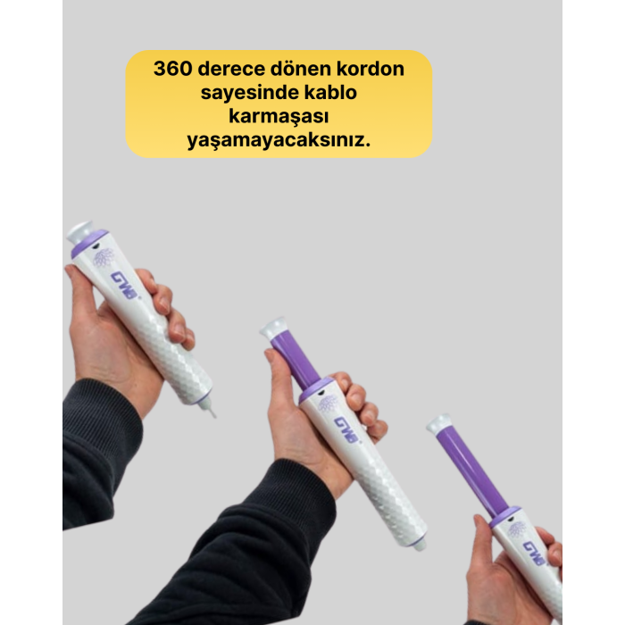 Elektriklenme Önleyici Saç Şekillendirici – Seramik Kaplama Maşa
