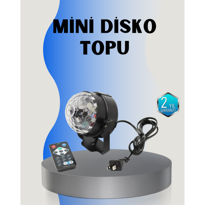 LED Disko Topu Sahne Parti Aydınlatma