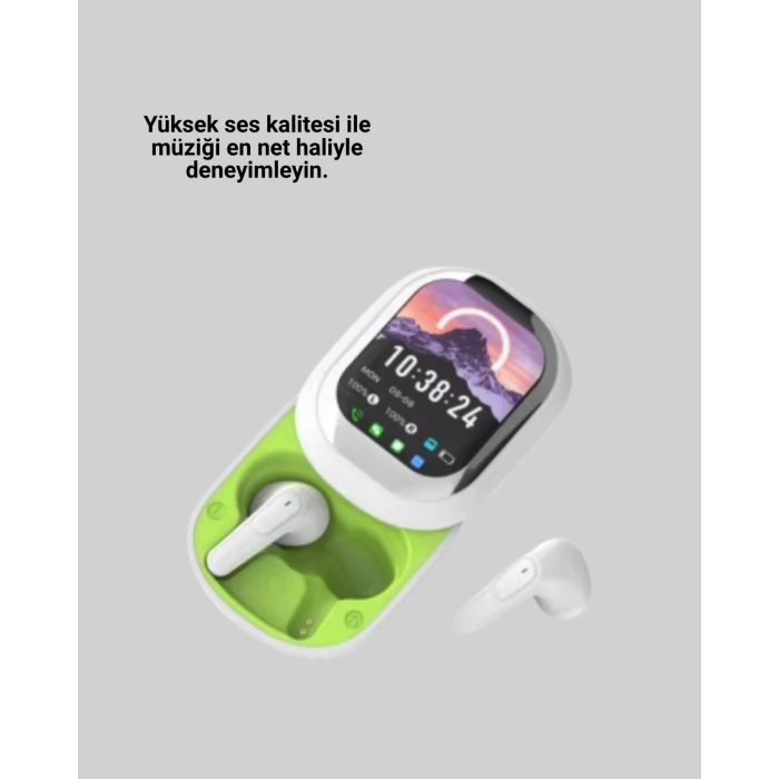 Gürültü Engelleyici Uzun Pil Ömürlü Stereo Bluetooth Kulak İçi Kulaklık