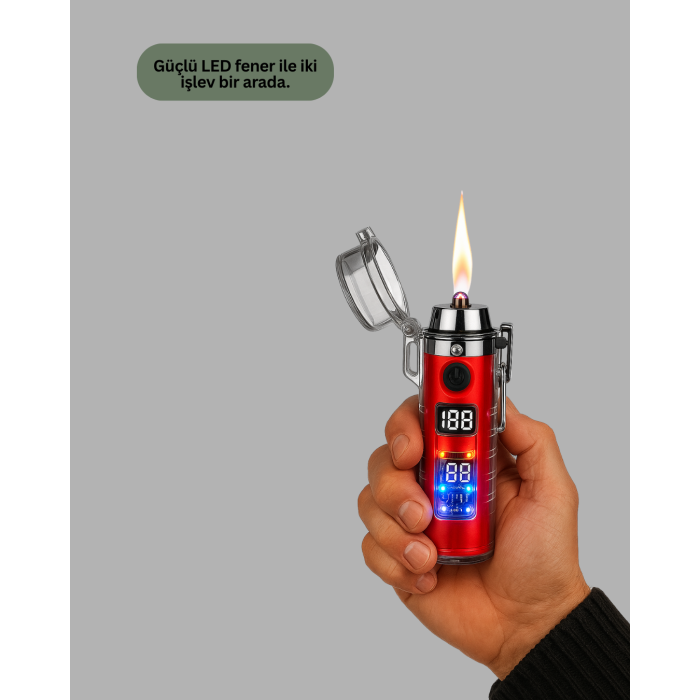 Su Geçirmez Rüzgar Geçirmez Elektronik Ark Çakmak