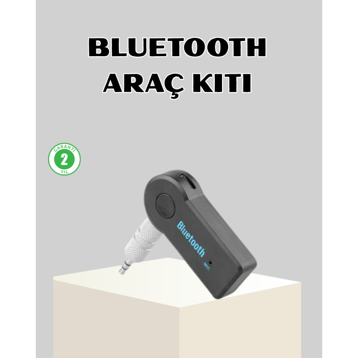 Bluetooth Araç Kiti AUX MP3 Çalar Kablosuz Eller Serbest Cihaz