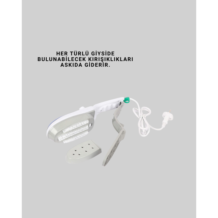 1500W Buharlı Kırışıklık Giderici Ütü | Ev ve Seyahat Kullanımı İçin Uygun