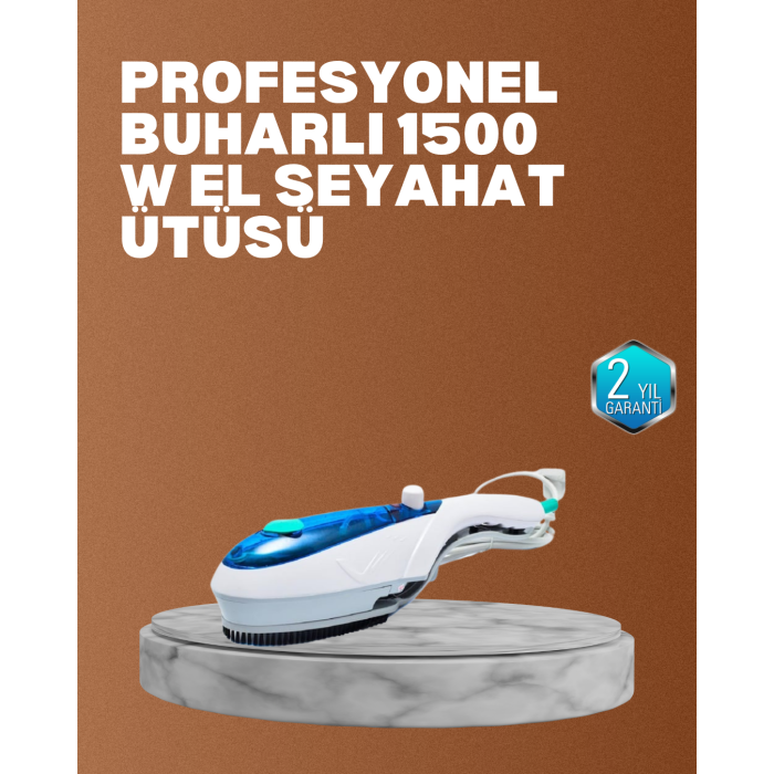 Seyahat Tipi Buharlı Ütü Portatif Kırışıklık Açıcı