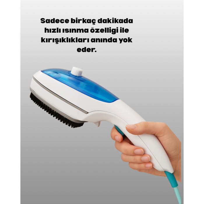 Kompakt Buharlı Ütü Pratik Kırışıklık Giderici