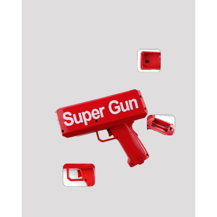 Elektrikli Money Gun Oyuncak Parti Tabancası