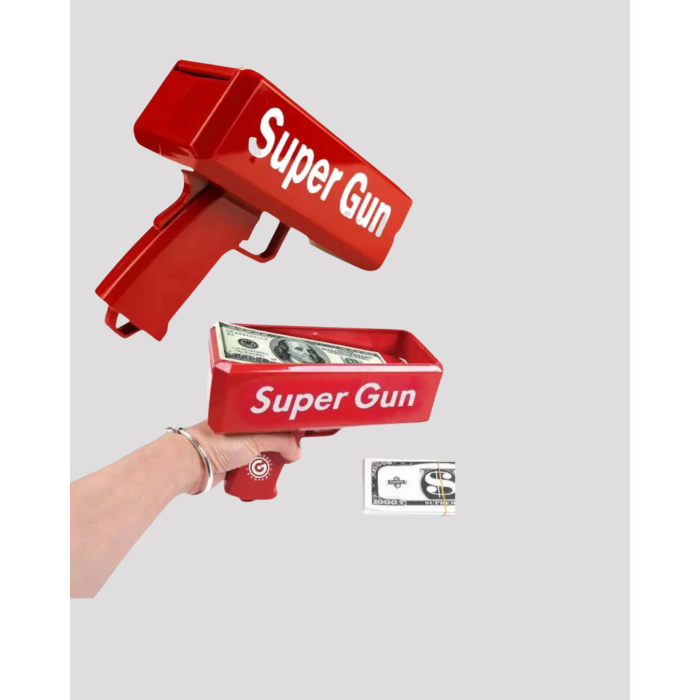 Elektrikli Money Gun Oyuncak Parti Tabancası