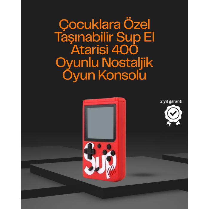 3 İnç Ekranlı Klasik Oyunlu El Konsolu