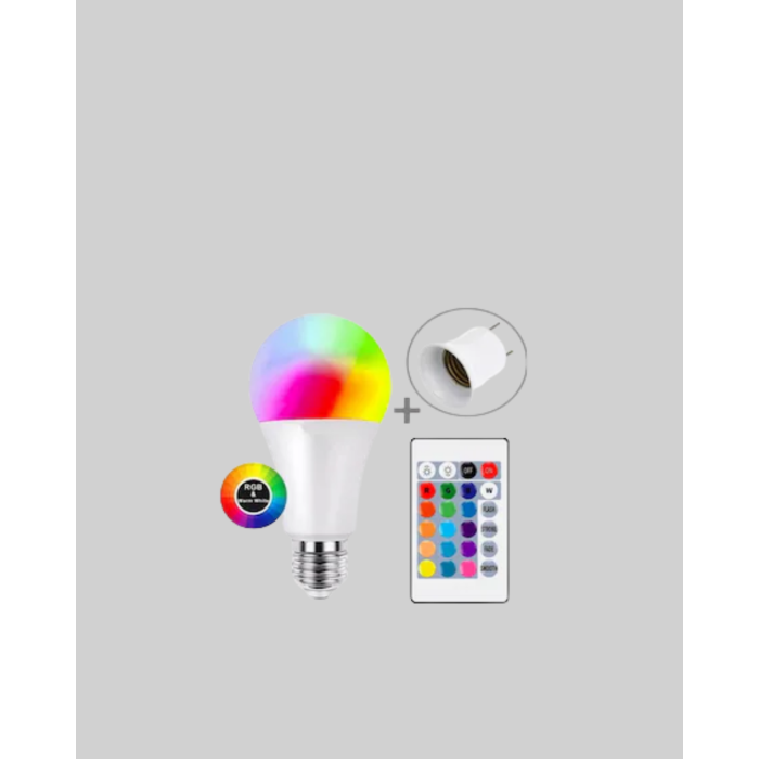 Enerji Verimli Akıllı LED Ampul, Uzaktan Kontrol Özellikli