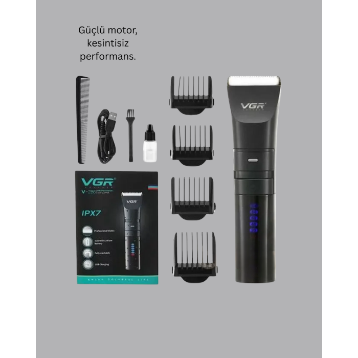 VGR V-286 Profesyonel Şarjlı Tıraş Makinesi