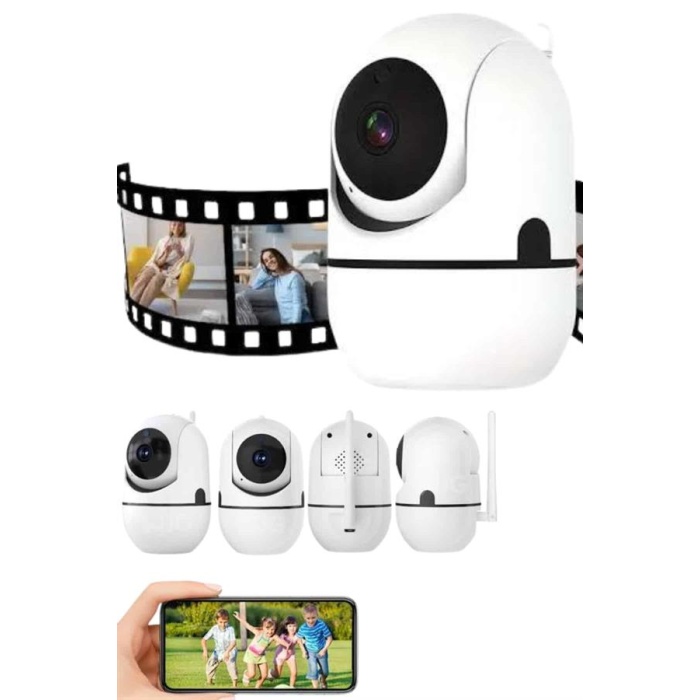 Anlık Bildirimli Hareket Sensörlü Full HD Kamera