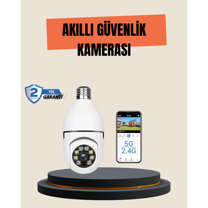 Mobil Uygulama Kontrollü Akıllı Güvenlik Kamerası