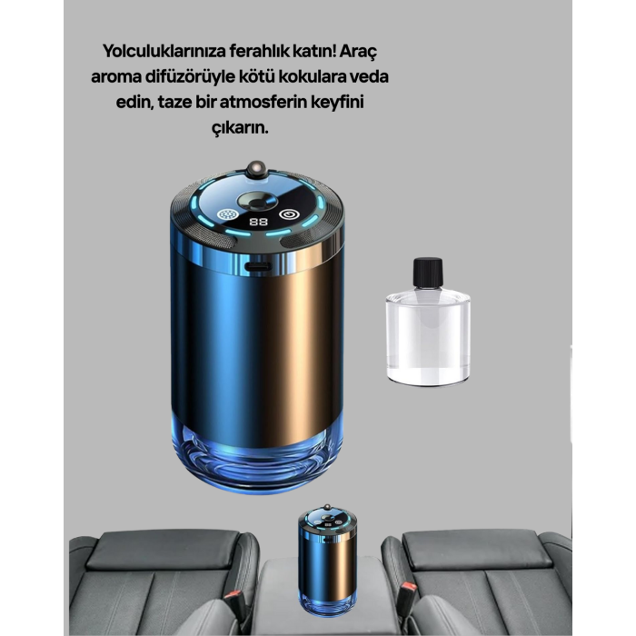 Yıldız Projeksiyonlu Araç İçi Atmosfer Difüzörü