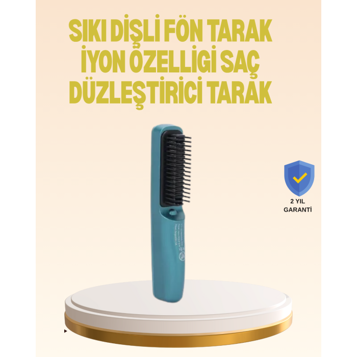 2600mAh Bataryalı Elektrikli Saç Düzleştirici – ABS Gövde
