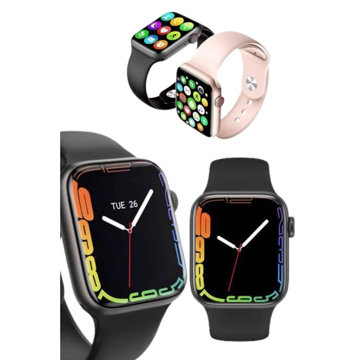 Arama Cevaplayabilen Akıllı Saat Bluetooth Bağlantılı Sosyal Medya Girişli