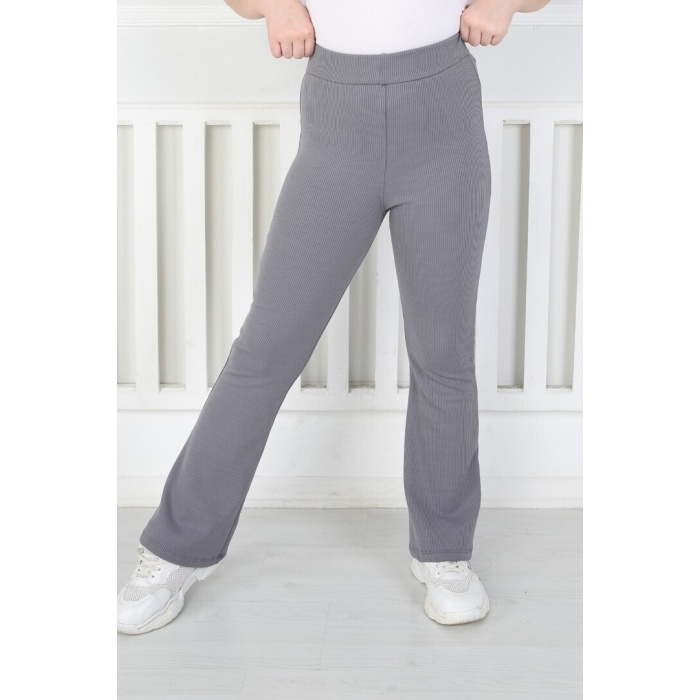 İspanyol Paça Birinci Kalite Fitilli Kumaş Antarsit Kız Çocuk Günlük Tayt