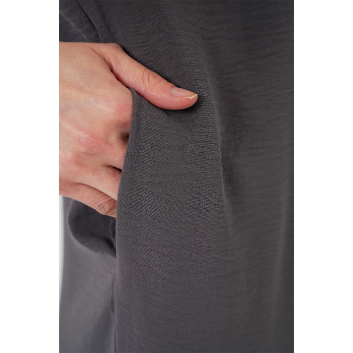 7019 Askılı Bahçivan Tulum - Antrasit