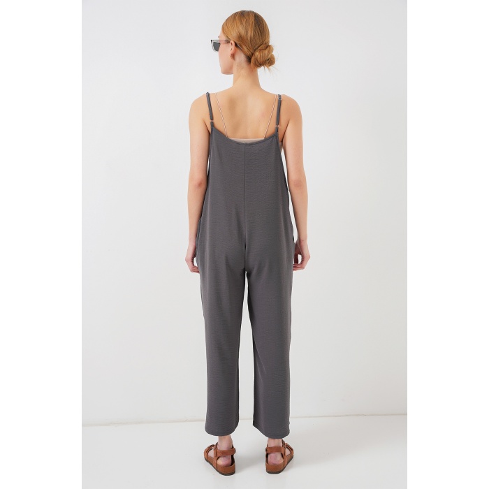 7019 Askılı Bahçivan Tulum - Antrasit