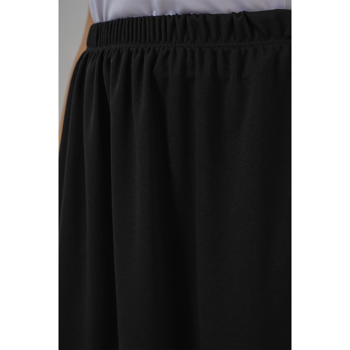 8039 Uzun Etek Astarı Jüpon - Siyah