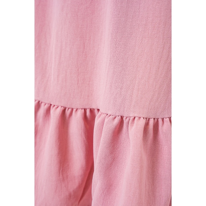 Kadın Ayrobin Mini Etek 8054 - Pudra