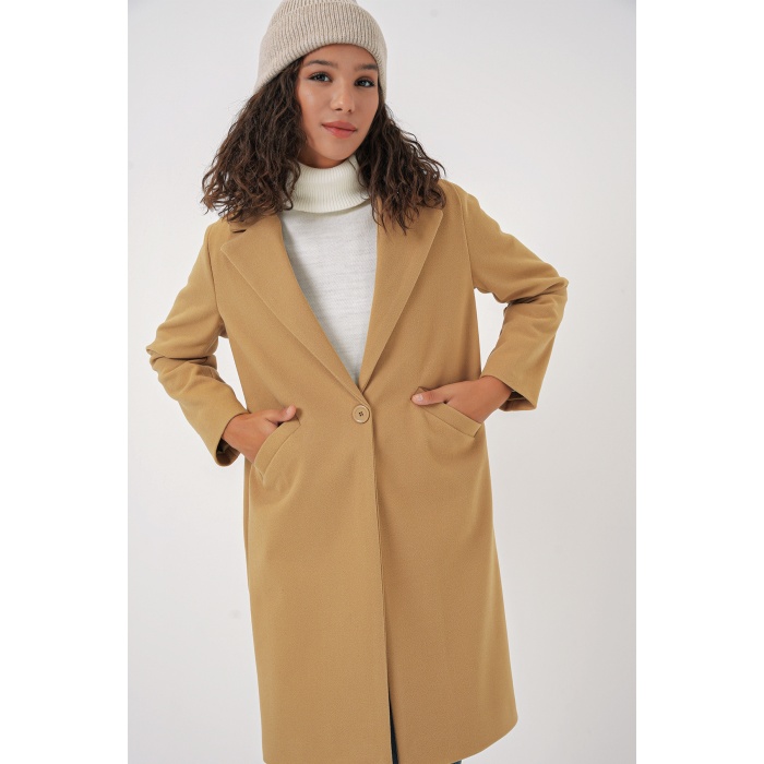 9085 Kaşe Kaban - Hardal