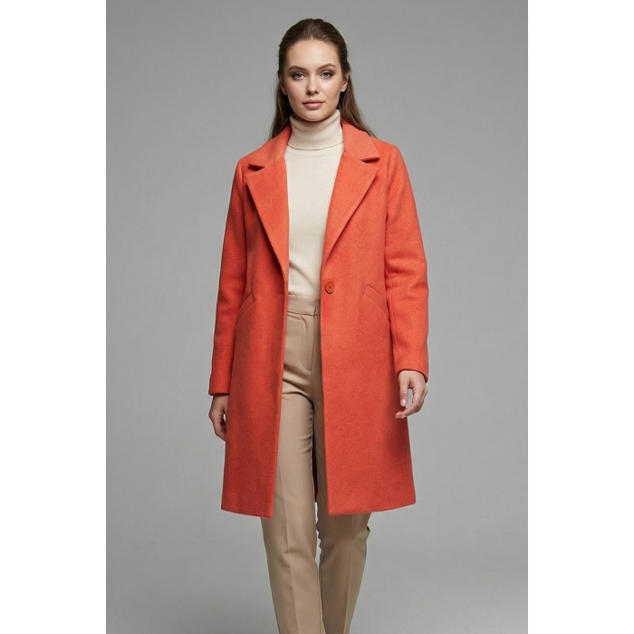 9085 Kaşe Kaban - B.Kırmızı