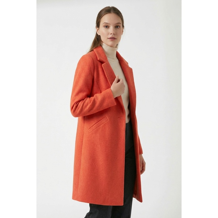 9085 Kaşe Kaban - B.Kırmızı