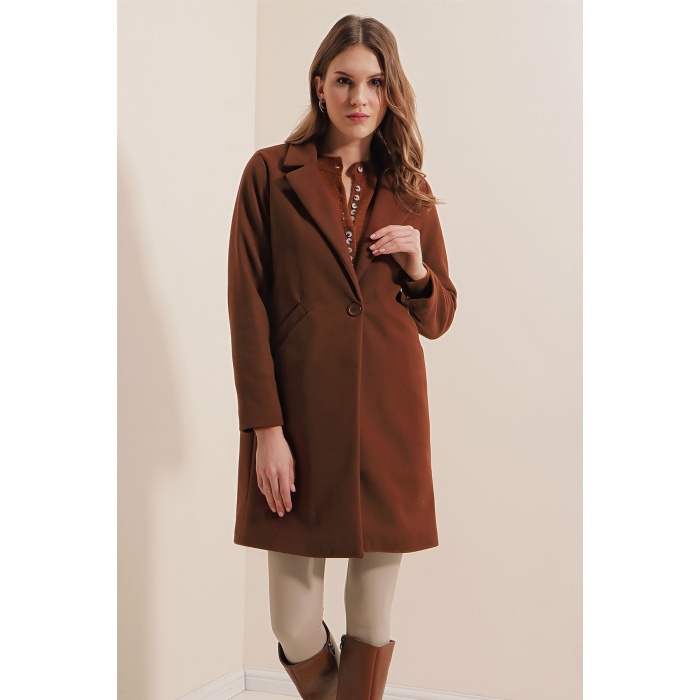 9085 Kaşe Kaban - D.Kahve