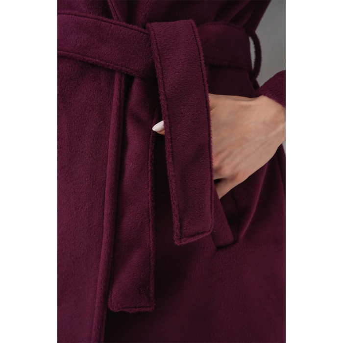 Kadın Kuşaklı Kaban 9171 - Bordo