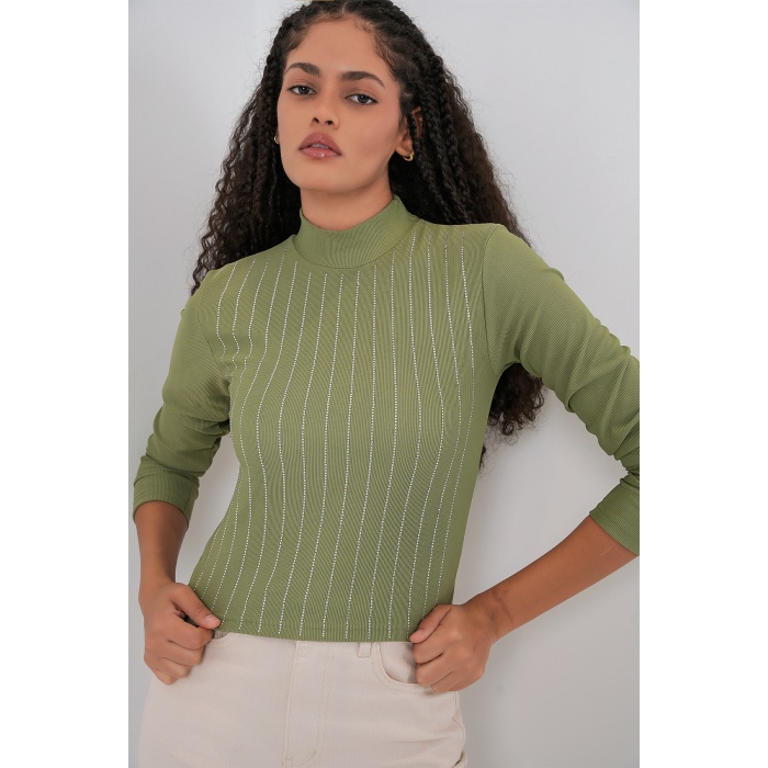 922 Taşlı Body - Çağla