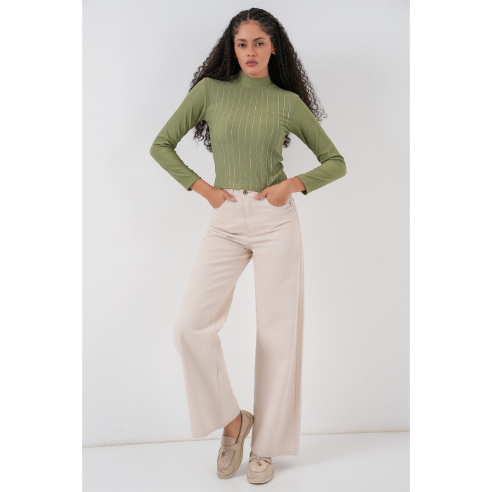 922 Taşlı Body - Çağla