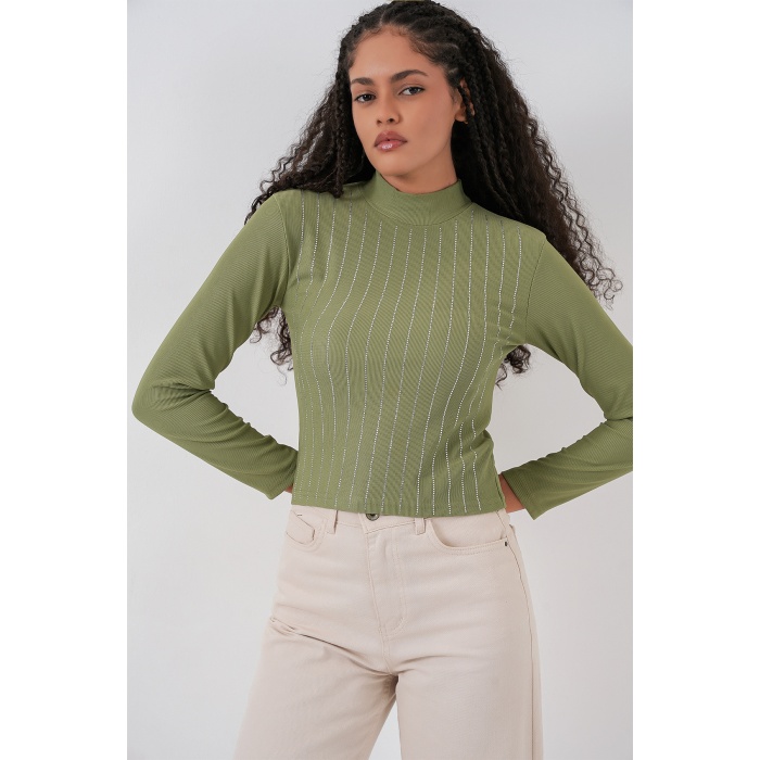 922 Taşlı Body - Çağla