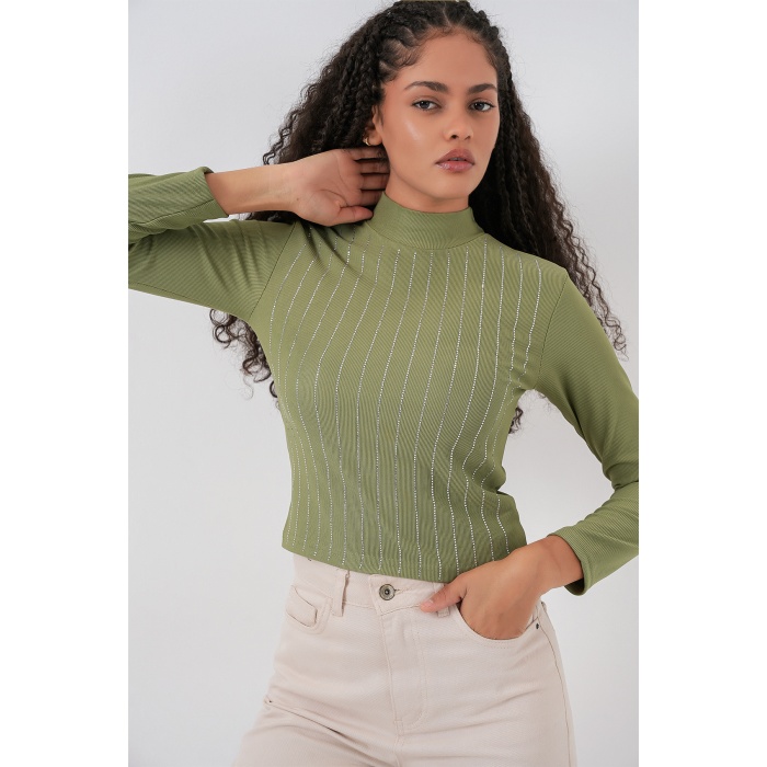 922 Taşlı Body - Çağla