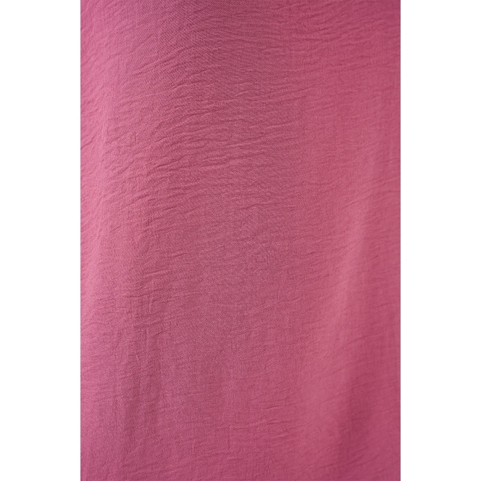 V Yaka Sıfır Kol Bluz 950 - A.Gül Kurusu