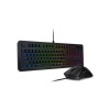Legion KM300 8000 DPI Makrolu Rgb Oyuncu Klavye ve Mouse Set Siyah GX30Z66778