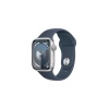 Watch Series 9 GPS 41mm Gümüş Alüminyum Kasa ve Fırtına Mavisi Spor Kordon - S/M