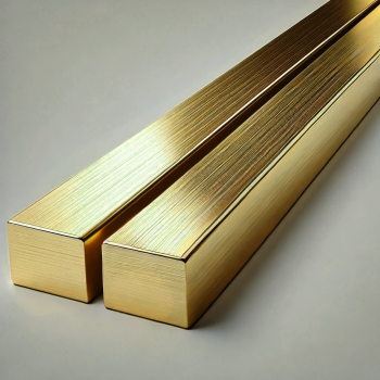 Pirinç (Sarı) Kare 4mm