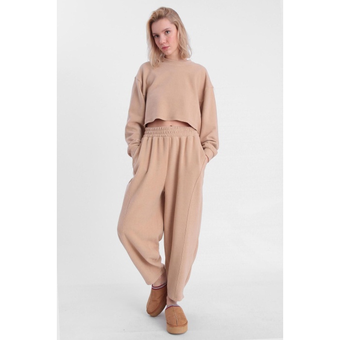 CROP PANTOLON EŞOFMAN TAKIM