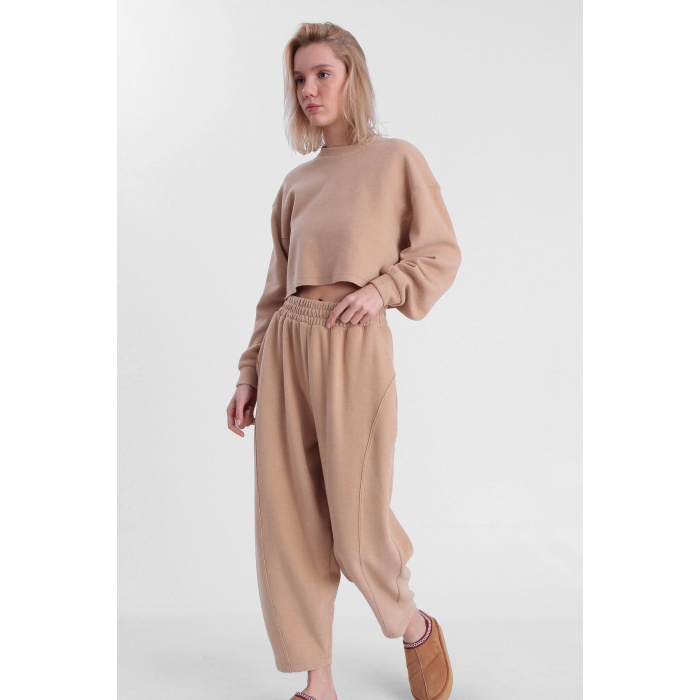 CROP PANTOLON EŞOFMAN TAKIM