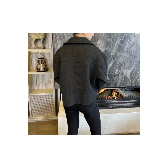 DÜĞME DETAY KAŞE CEKET