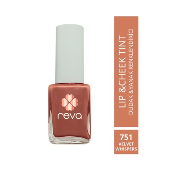 Gül Kurusu Dudak & Yanak Renklendiricisi-lip & Cheek Tint Velvet Whispers No:751 10 ml