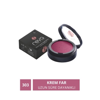 Vegan Krem Göz Farı - No. 303 | Temiz Içerik, Uzun Süre Kalıcı & Mono Cream Eyeshadow