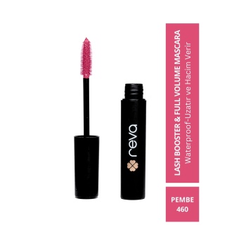 Lash Booster & Full Volume Color Maskara Pink-Tam Hacim & Uzatan Renkli Maskara Pembe 460