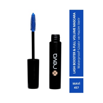 Lash Booster & Full Volume Color Mascara -tam Hacim & Uzatan Renkli Maskara Mavi 457