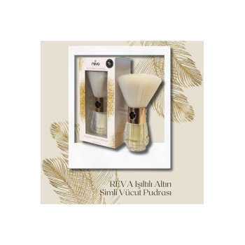 Işıltılı Altın Simli Dekolte Vücut Pudrası - Gold Explosion For Decollete - Vegan & Temiz Içerik