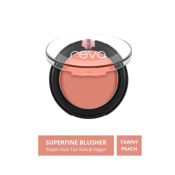Superfine Blusher Tawny Peach - Süper ince Toz Allık 7,5 gr - No: 704 - Vegan & Temiz İçerik